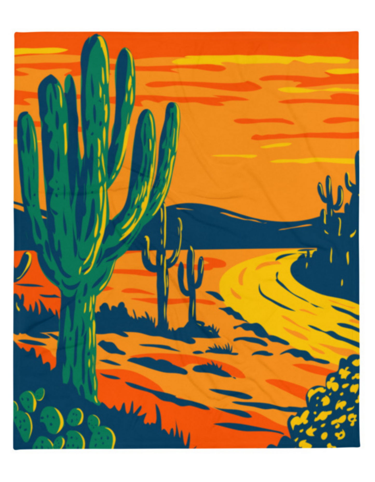 Saguaro National Park Blanket