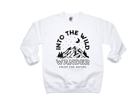 Into The Wild, Wander Sweatshirt
