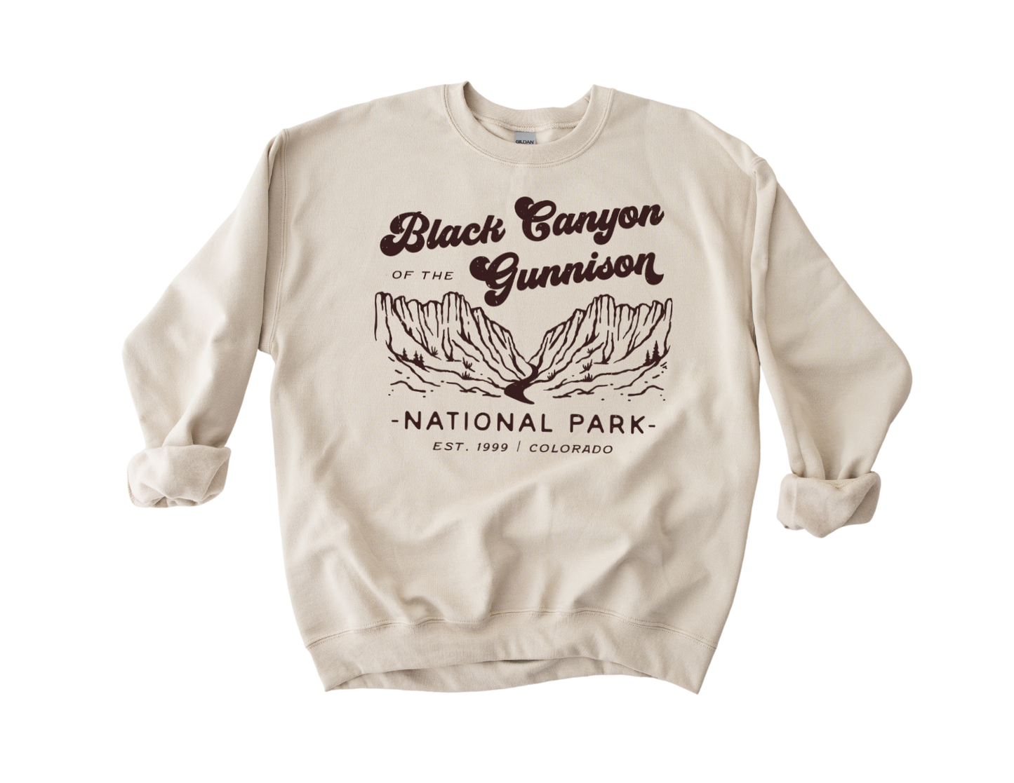 Black Canyon Of The Gunnison National Park Unisex Sweatshirt