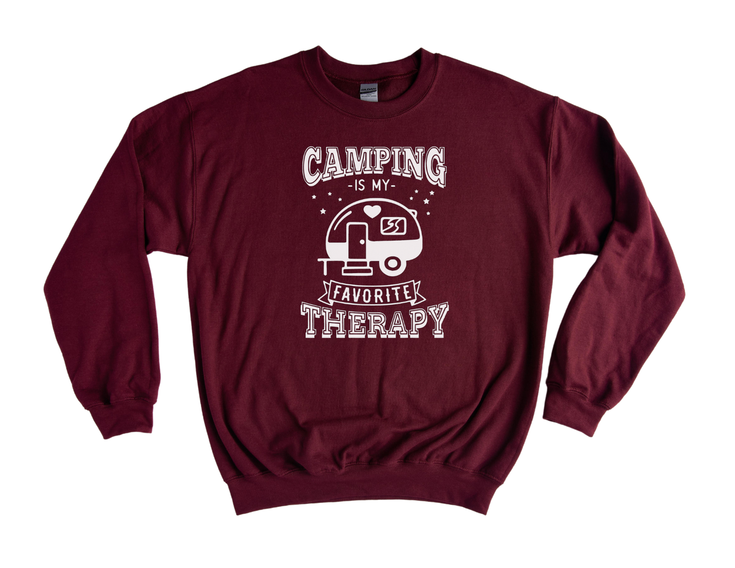 Camping Is My Favorite Therapy Unisex Sweatshirt