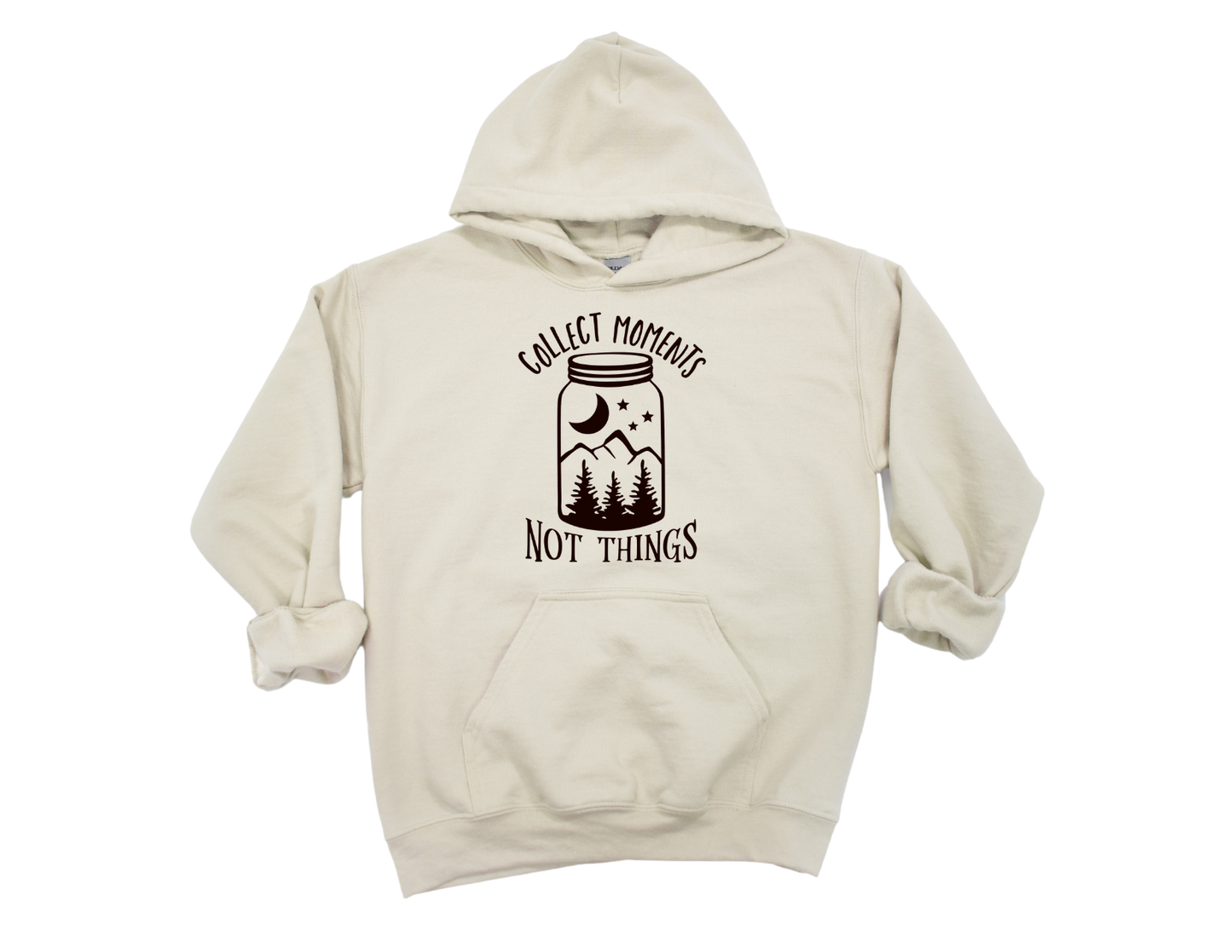 Collect Moments Not Things Unisex Hoodie