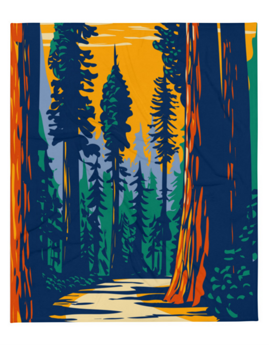 Redwood National Park Blanket