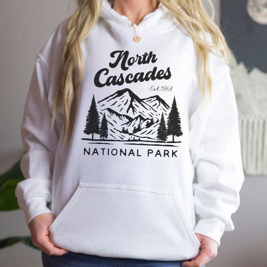 North Cascades National Park Unisex Hoodie