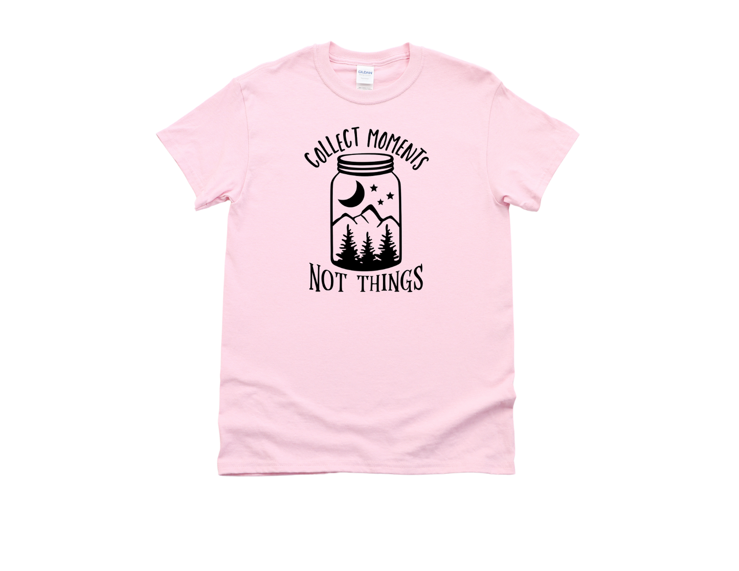 Collect Moments Not Things Unisex T-Shirt