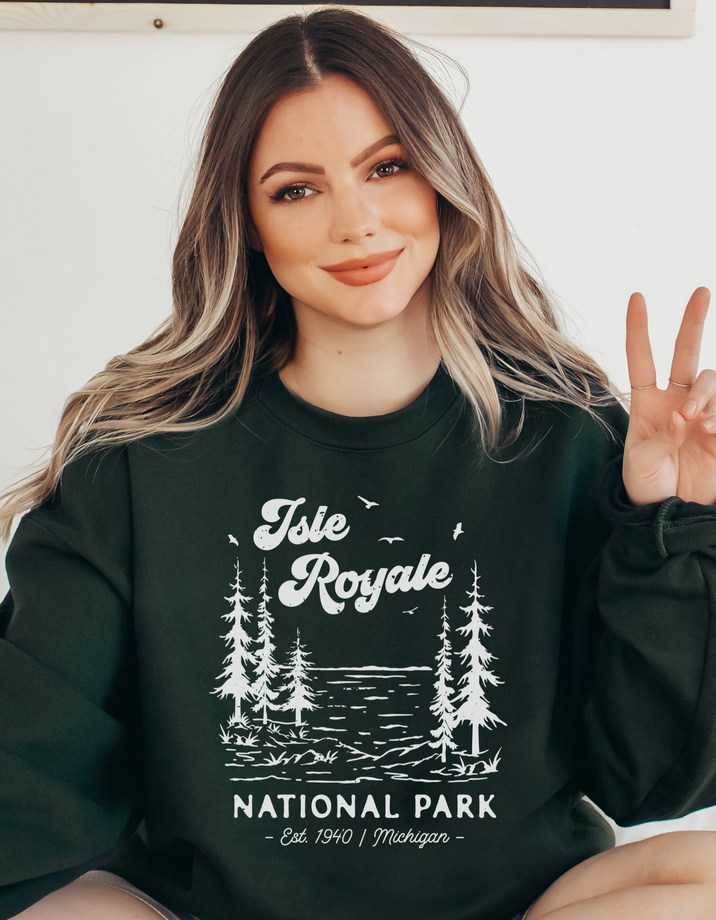 Isle Royale National Park Unisex Sweatshirt