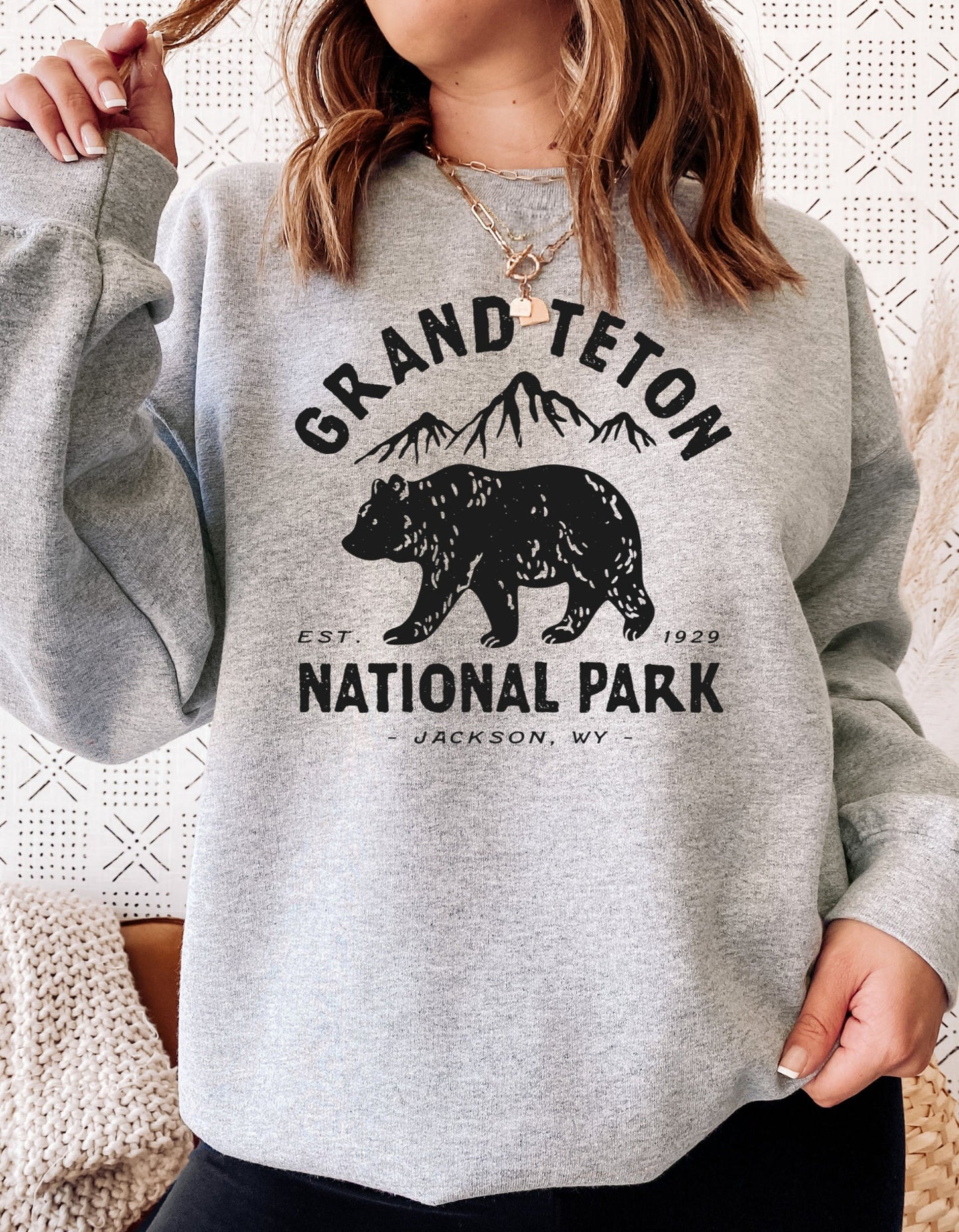 Grand Teton National Park Unisex Sweatshirt